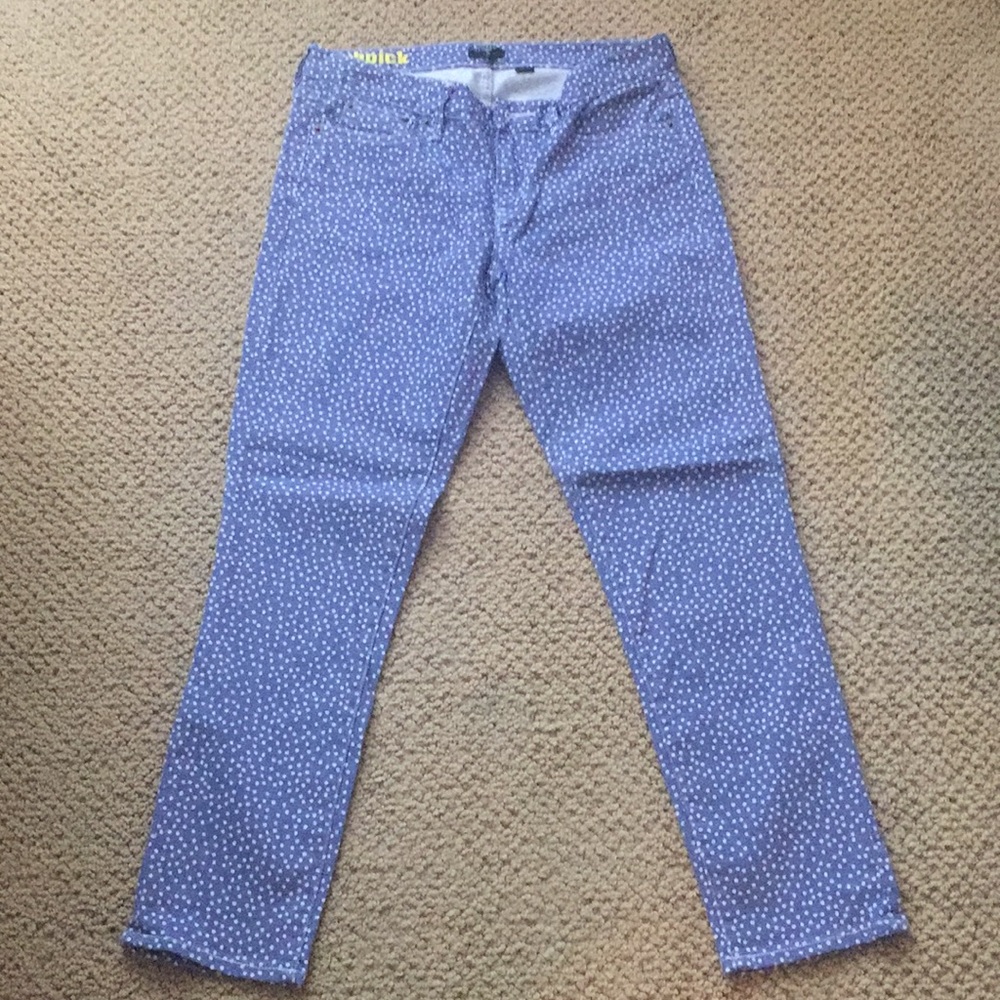 J Crew Toothpick Stretch jeans
